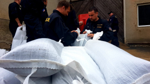 Hasiči likvidovali škody po povodni v Šumvaldu