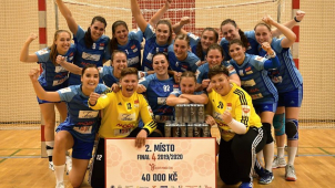 Házenkářky DHK Zora skončily druhé v poháru