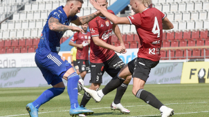 Fotbalisté SK Sigma zvítězili ve Zlíně