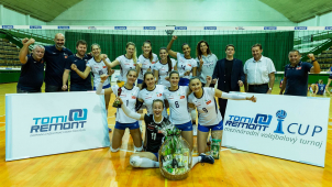 Volejbalistky VK UP vyhrály domácí přípravný turnaj