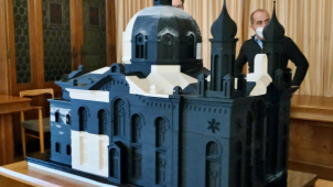 Model památníku olomoucké synagogy je hotový