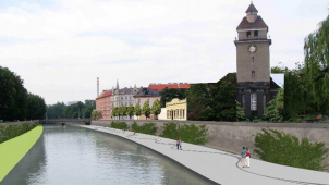 Pravý břeh náplavky otevře v září, slibuje využití jako v Praze