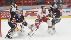 Hokejisté HC Olomouc zdolali Budějovice
