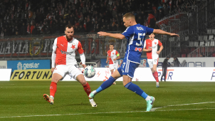 Fotbalisté SK Sigma nestačili Slavii