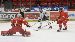 Hokejistům HC Olomouc se v Plzni nezadařilo