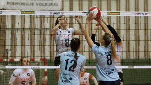 Volejbalistky VK Šantovka vyhrály v Přerově