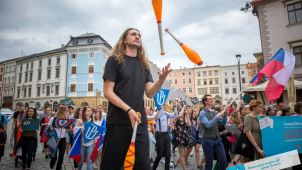 Králem majálesu v Olomouci bude hudebník Petr Fiala