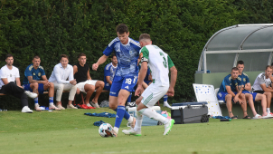 Fotbalisté SK Sigma hráli ve Slatinicích
