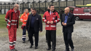 Ministr vnitra byl na stadionu v Holici