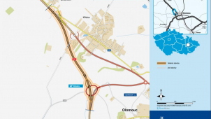 Začaly přípravy na druhou etapu západního obchvatu Olomouce