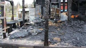 V chatové oblasti Olomouce shořela chata