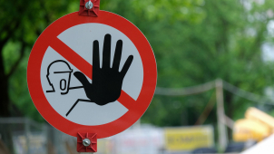 Uzavírka silnice Těšetice - Ústín