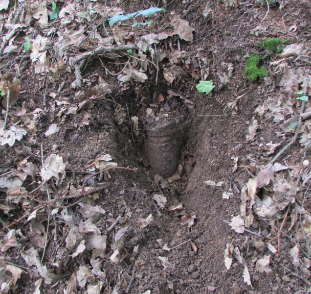Muž v lese u Náměšti našel protipancéřovou střelu
