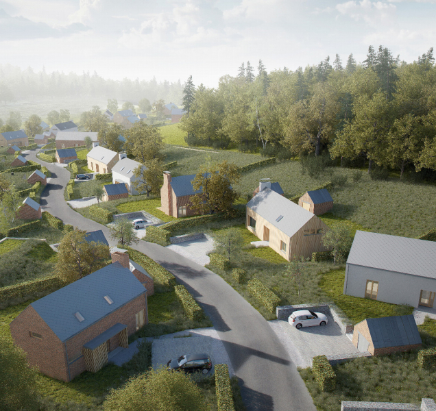 Pohádkové bydlení s hradem na dlani