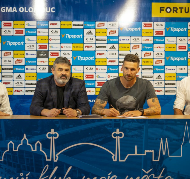 Sigma podepsala na dva roky útočníka Vaněčka