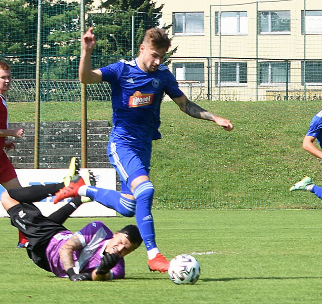 Záložník Slaměna odchází z SK Sigma do Vyškova