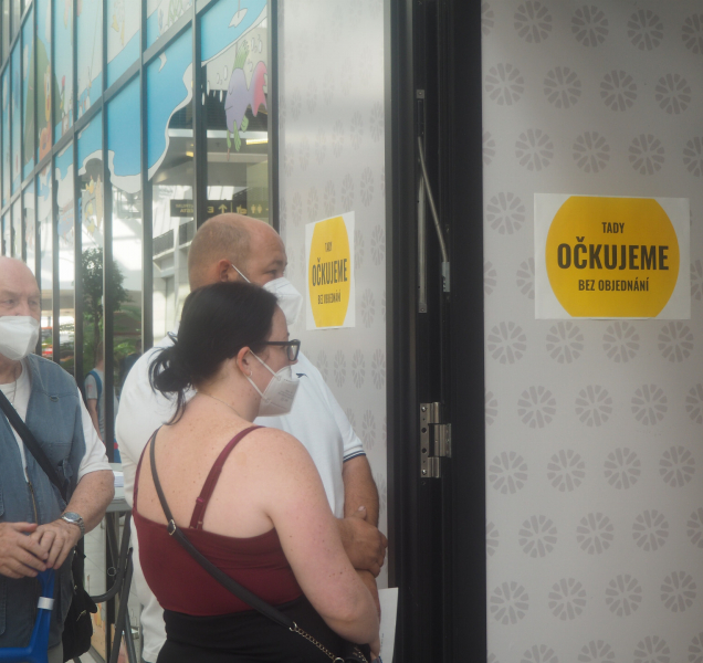 Očkování bez registrace v Šantovce končí!