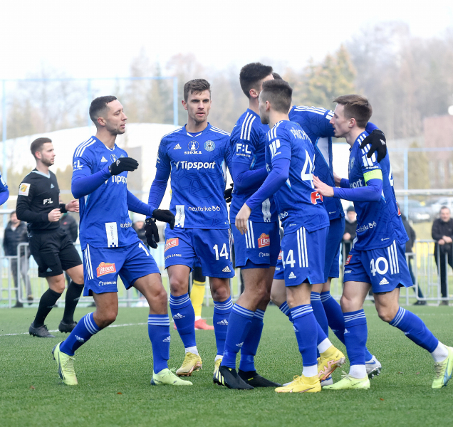 Fotbalisté SK Sigma remizovali ve Zlíně