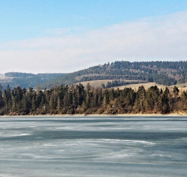 Hladiny vodních nádrží stoupají, přelom roku přinesl dešťové i sněhové srážky