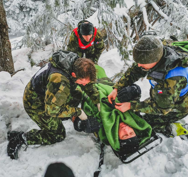 Evropští vojáci jdou trénovat přežití v extrémní přírodě Jeseníků