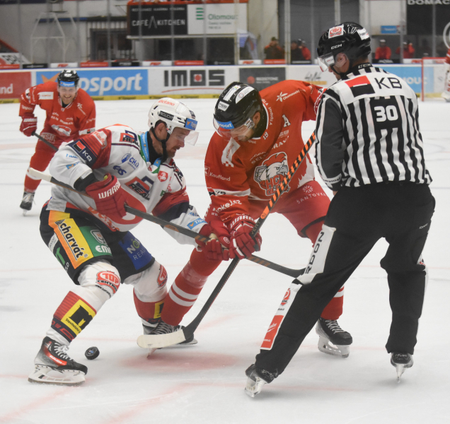 Hokejisté HC Olomouc nestačili na Vítkovice