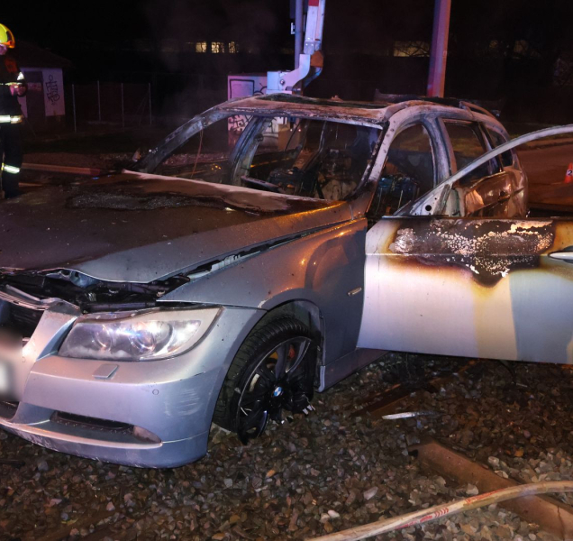 Opilá řidička havarovala brzo ráno v Olomouci