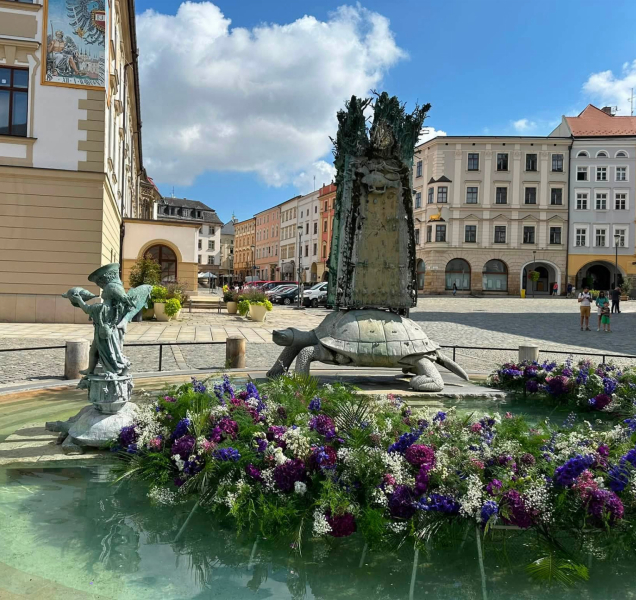 Arionova kašna opět rozkvetla