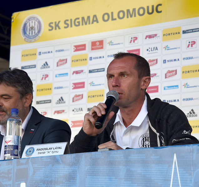 Uvidí se až na hřišti, řekl trenér Sigmy Látal