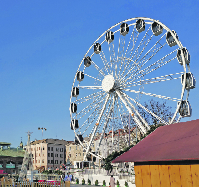 Opilý mladík se vloupal do kabinky na ruském kole