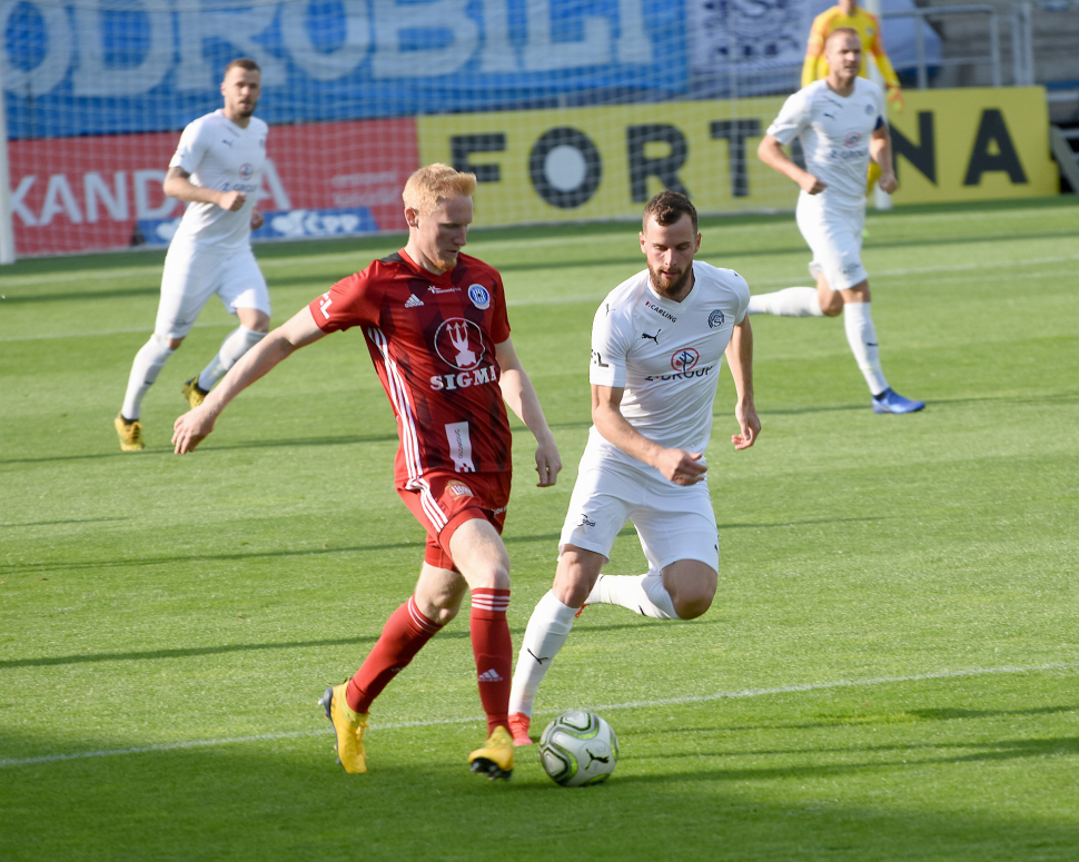 V duelu Slovácka se Sigmou branka nepadla