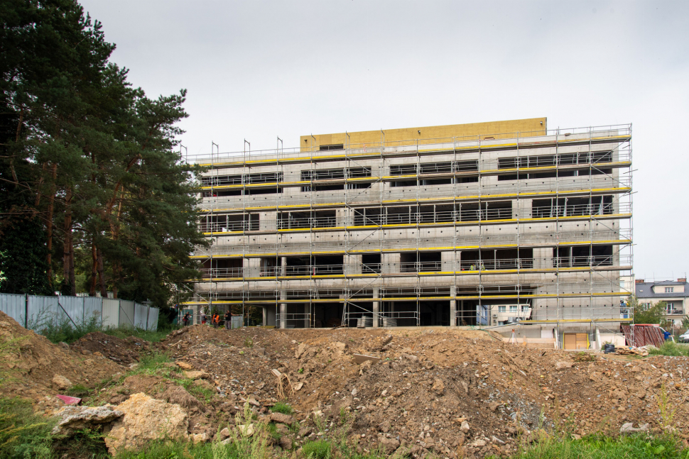 Stavba  pavilonu Hemato-onkologické kliniky finišuje!