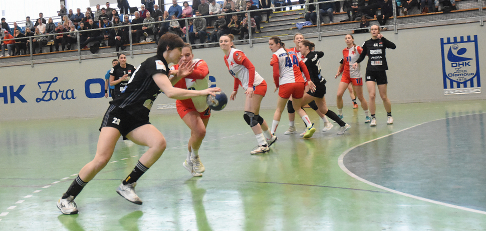 Házenkářky DHK Zora Olomouc budou hrát play-off