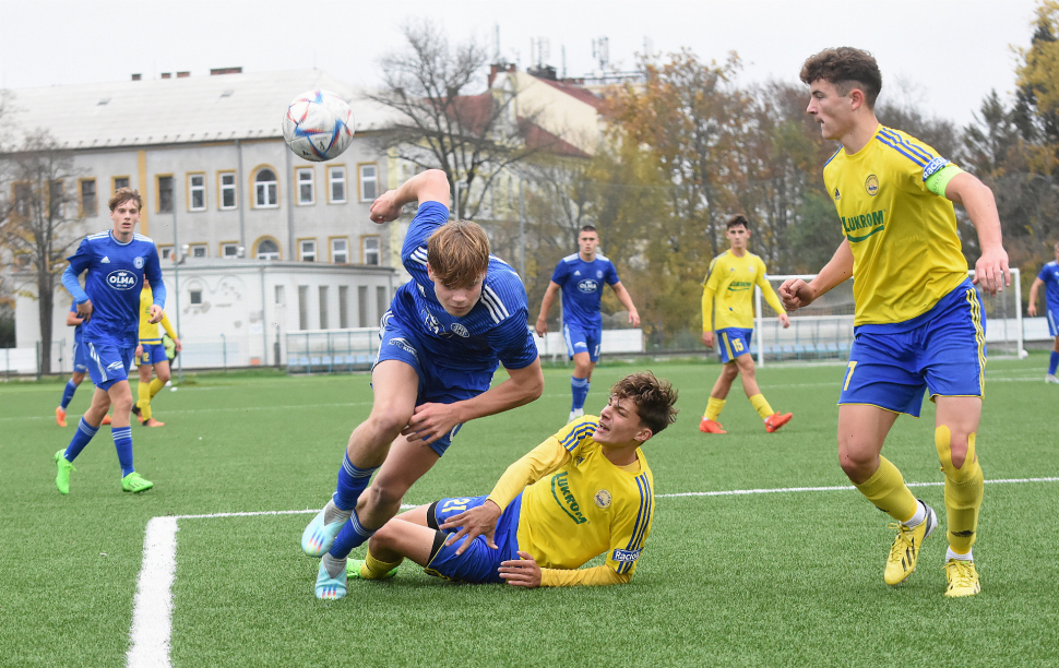 Devatenáctka SK Sigma prohrála se Zlínem