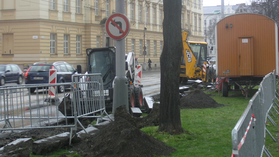 Oprava Třídy Svobody začala, po městě se už tvoří kolony