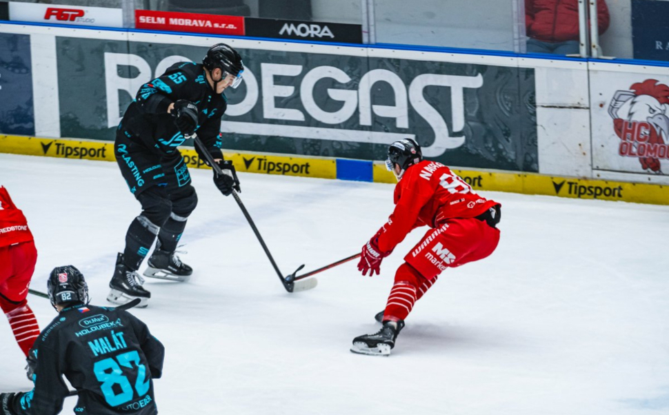 Hokejisté HC Olomouc prohráli s Karlovými Vary