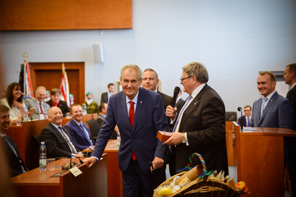 Prezident Zeman: Všem bych vám chtěl popřát naději a lásku